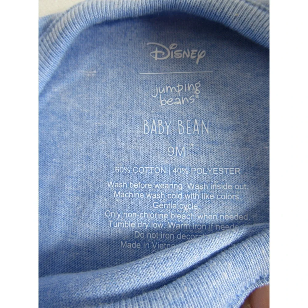 NEW Disney Jumping Beans Short Sleeve One Piece Baby Girl 9 Months